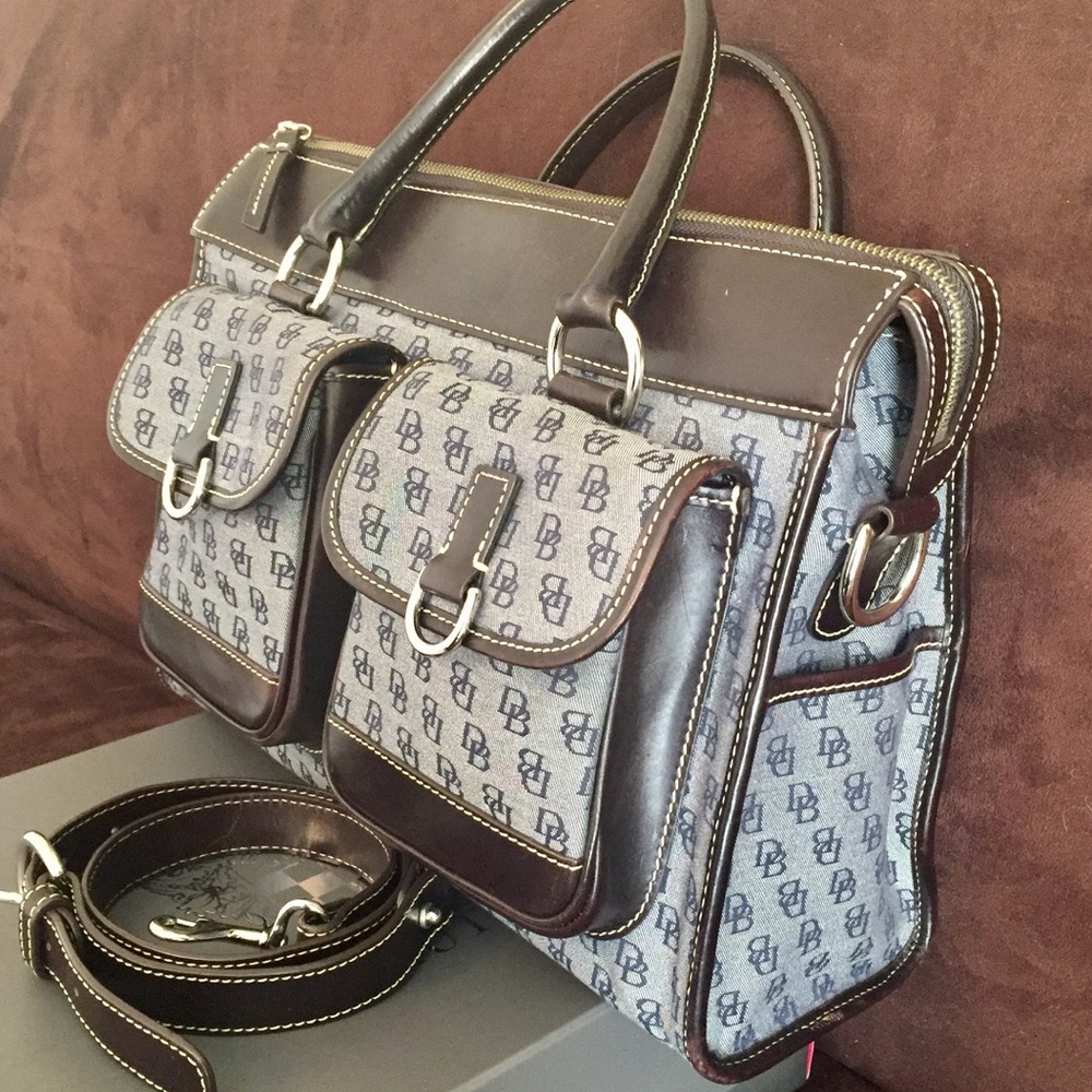 COPY - Authentic Dooney & Bourke Double Pocket Tote